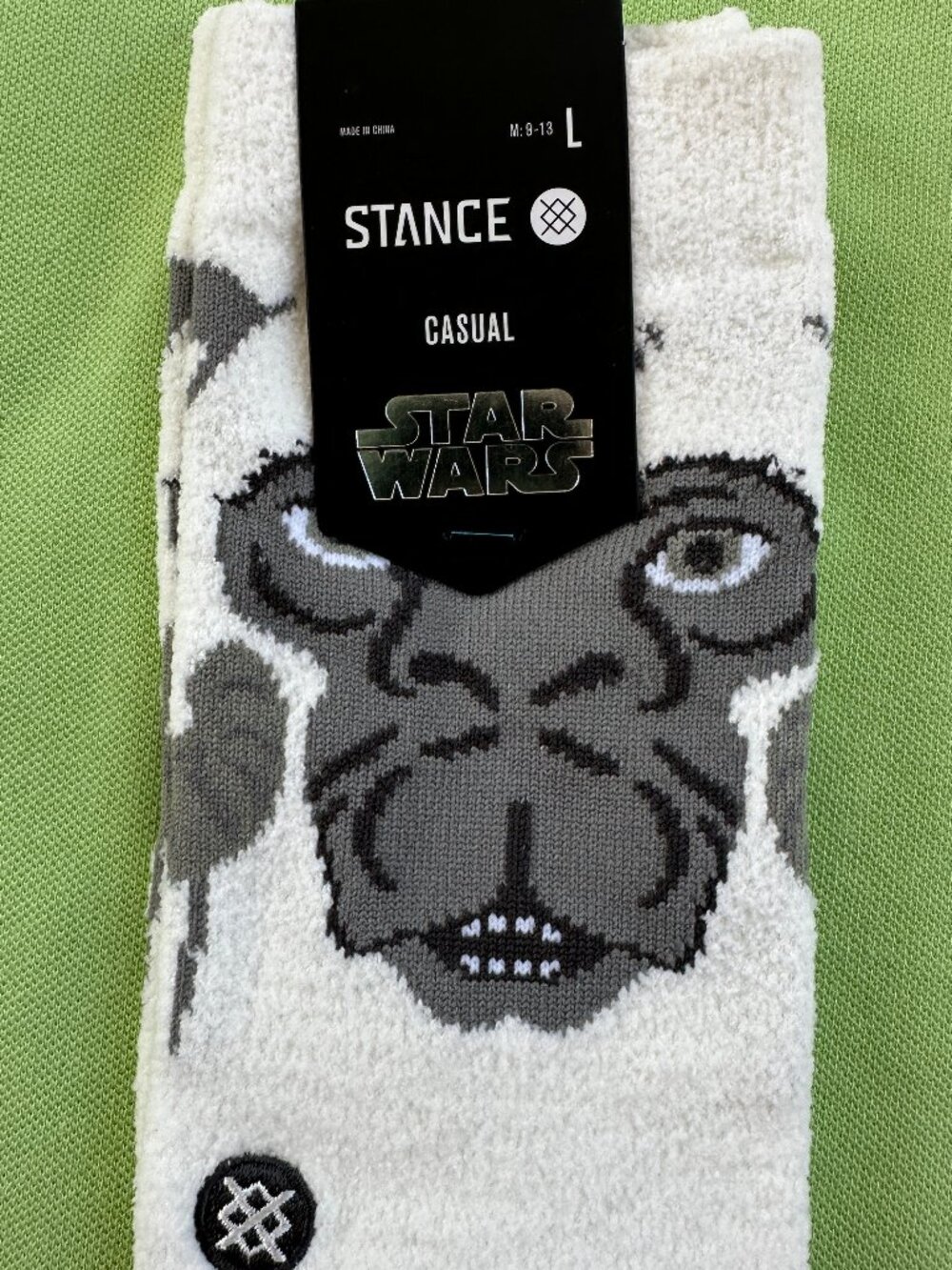 STANCE X STAR WARS MEN'S CREW SOCKS:NWT  TAUNTAUN